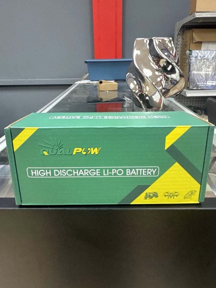 Qualpow High Discharge LiPo Battery for RC Vehicles Remote Control Cars Drones Battery