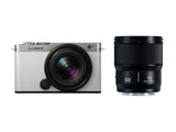 Panasonic LUMIX S9 W Kit 18-40mm+50mm Dark Silver x Smoky White Leather