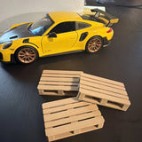 1/24 Scale "Wood" Shipping Pallets - For model truck/car  Set Of 3