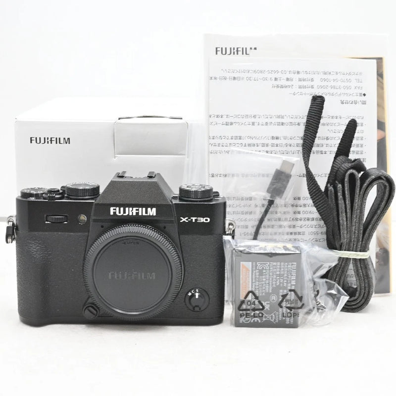 FUJIFILM Mirrorless Camera X-T30 III Body Black Working