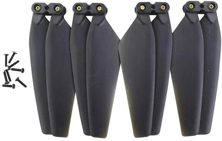 Drone propeller blades set for Holy Stone HS550 GPS drone, dark gray/black (4)