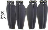Drone propeller blades set for Holy Stone HS550 GPS drone, dark gray/black (4)