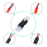 Tamiya Female to Male in-line Connector JST JR Futaba Battery Power Supply FPV
