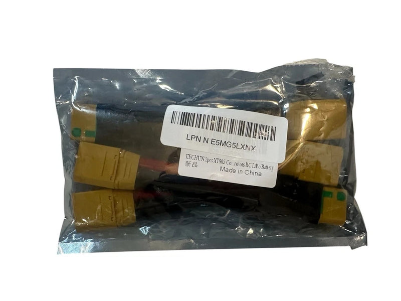 JIECHUN 3pcs XT90S Connectors for RC LiPo Battery