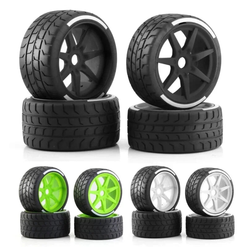 53/107 42/100 Tire Wheel for Arrma 1/7 Felony FSR Model GT RC Car Upgrade Parts