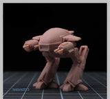 1/43 ED-209 RoboCop Scene Props Miniatures Figures Model For Cars Vehicles Toys