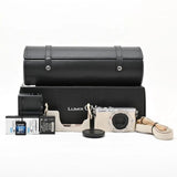 Panasonic Lumix DMC-GM1 White Mirrorless Camera 3 Batteries SD Card Excellent Co