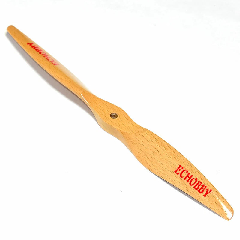 Wooden RC airplane propeller blade, Echobby logo, single blade