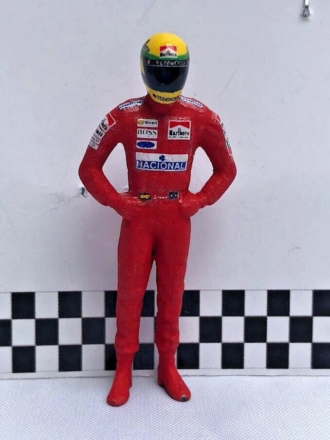 Ayrton Senna McLaren MP4/8 Figure 1993 1/43 Diecast Model F1 Car Cartrix