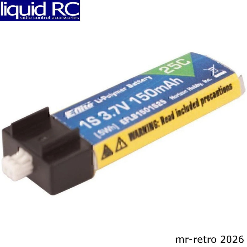 e-Flite B1501S25 150mah 1s 3.7v 25c LiPo Battery Battery