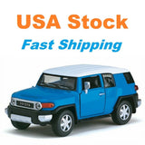 Toyota FJ Crusier, Kinsmart, Diecast Model Toy Car, 5'', 1:36 Scale, 4 Colors
