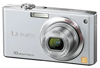 Panasonic Lumix FX35 Digital Camera Silver Compact From Japan