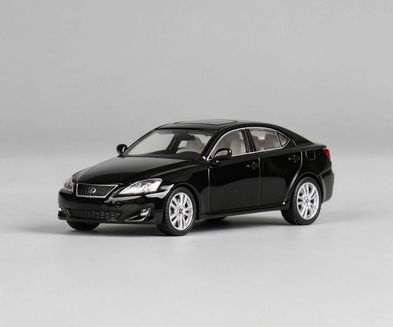 EY JKM 1:64 Black IS350 Sedan Sports Model Diecast Display Car