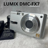 Panasonic LUMIX DMC-FX7 Silver Compact Camera - Tested Working