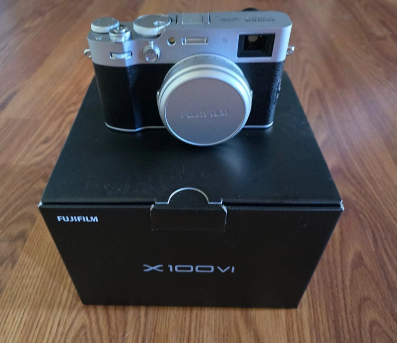 Fujifilm X100VI 40.2 MP Digital Camera Silver - NEW USA MODEL Made In Japan!