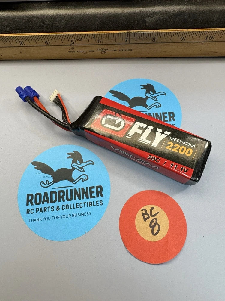 VENOM FLY 2200mAh / 30C / 3-CELL / 11.1V / LIPO BATTERY Battery