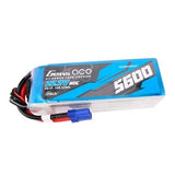 5600mAh 6S 80C 22.2V Gens Ace G-tech Lipo Battery Pack with EC5 Plug