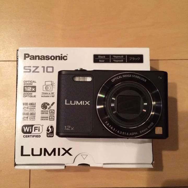 Panasonic LUMIX DMC-SZ10  16MP Digital Camera Used Language change not possible