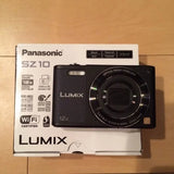 Panasonic LUMIX DMC-SZ10  16MP Digital Camera Used Language change not possible