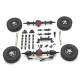 Metal Shock Absorber Brackets Upgrades Kits for 1/12 LC79 MN82 MN78 RC Car Black