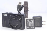 Panasonic Lumix DMC-TZ60 Digital Camera 18.1MP Compact Black Tested from Japan