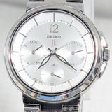 SEIKO LUKIA Triple Calendar Ladies Watch Battery Replaced Model 5Y89-0B70 Battery