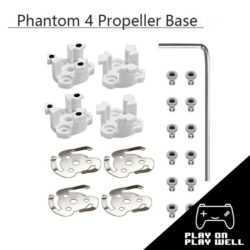4Pcs Propeller Base Drone Motor Mount Plate Adapter repair for DJI Phantom 4