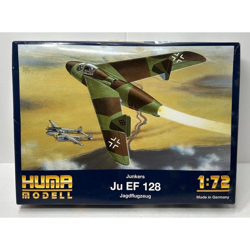 Huma Modell Junkers Ju EF 128 Jagdflugzeug 1:72 Scale Plane Model Kit 3007