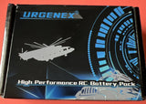 URGENEX Lipo Battery 850mAh 7.4V(2 x 3.7V) RC Boat Battery Battery