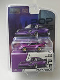 POPRACE 1:64 Porsche RWB 997 GT Wing Diecast Car Model - High-quality Collection