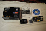 BOX AND ACCESSORIES ONLY Panasonic Lumix compact camera case, battery dmc-tz3
