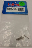 Heli-MAX pan head screws 2x22mm in clear bag, four metal screws