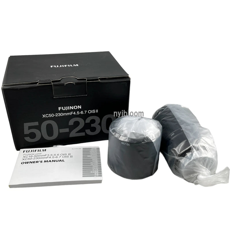 New Fujifilm XC 50-230mm f/4.5 - 6.7 OIS II BLACK Lens X-Mount APS-C Format