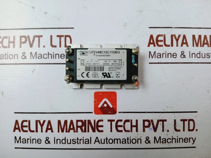 VICOR V48C12C150BG Isolated DC/DC Converter Input-Output