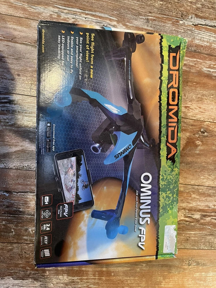 Dromida Ominus UAV Quadcopter Drone - RED Propellers NEW Extra Blades Drone