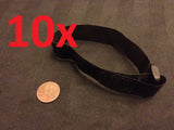 10x  Lipo Battery Straps Strap Reusable Cable Tie Wrap Battery