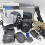 [Exc+5 w/BOX] Panasonic LUMIX DMC-GX1 SLR Black VARIO Lens f/3.5-5.6/14-42 set
