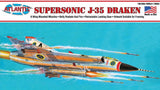 J-35 Supersonic Draken 1/48 scale with Firing Missiles Atlantis Toy and Hobby