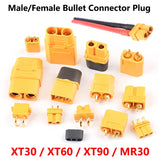 MR30/XT60/XT90 Male Female Battery Plug Aircraft Car Bullet Connector Model RC Battery
