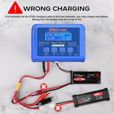 80W B6AC 6A LiPo Battery Balance Charger for NiMH/NiCD LiFe/Li-ion RC Car Drone Battery