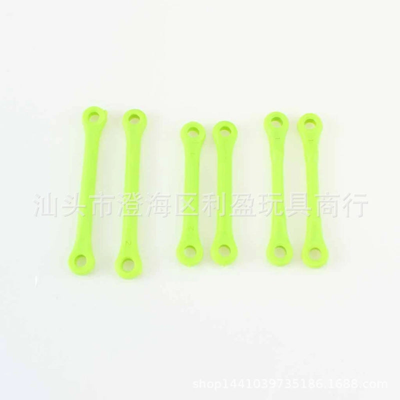 KingVal Pull Rod Swing Arm Steering Rod Linkages For WLtoys 12428 12427 RC Car