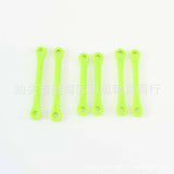 KingVal Pull Rod Swing Arm Steering Rod Linkages For WLtoys 12428 12427 RC Car