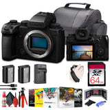 Panasonic Lumix S5 IIX Mirrorless Camera + 64GB Memory Card + Corel Photo