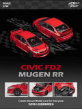 MicroTurbo MT  1:64 Civic FD2 Mugen RR Alloy car Model Collectible Ornament Gift