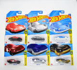 NEW! Hot Wheels Keychain Lot Porsche 911 Carrera x6 & Coupe Clip Experimotors