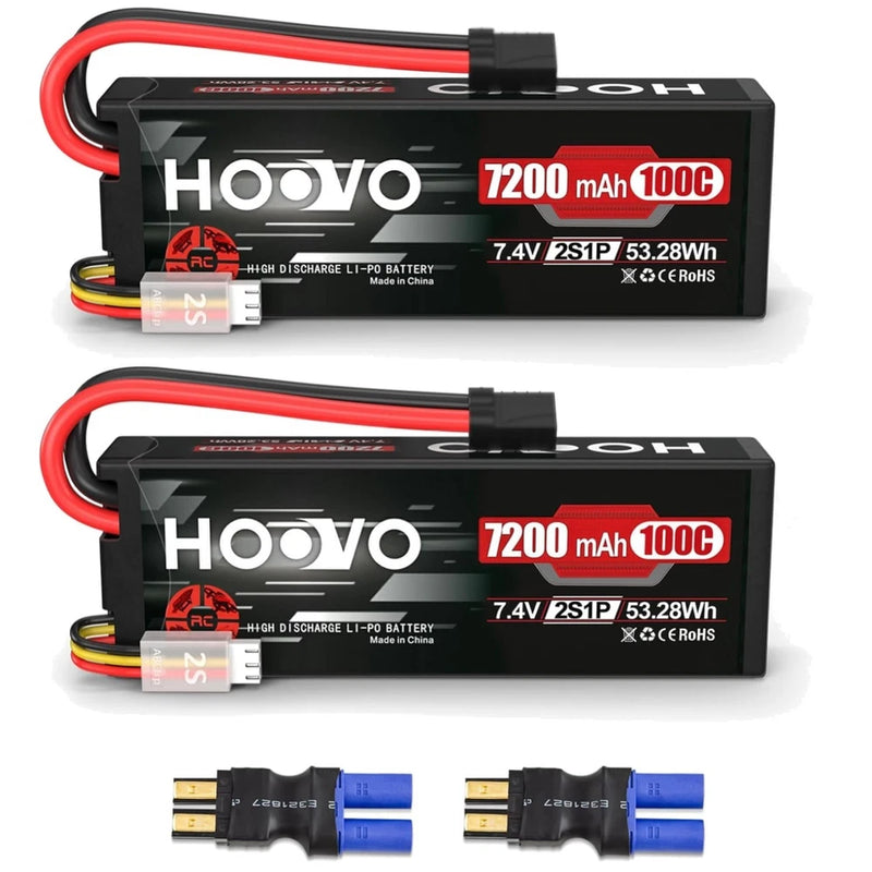 High-Performance 7200mAh 2S Lipo Battery Pack Battery