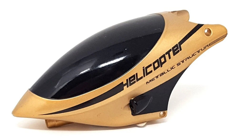 Cx 003 Frontal Cover Hood Cabin Gold RC Helicopter Shape