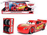 LIGHTNING MCQUEEN #95 W/EXTRA WHEELS 
