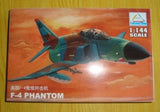 1/144 Plastic Model Kits US F-4 PHANTOM 80418 Assembled Aircraft AGES 14+