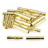 10/50/100 Pairs 4.0mm Gold Bullet Connector Plug For RC ESC Motor Lipo Battery